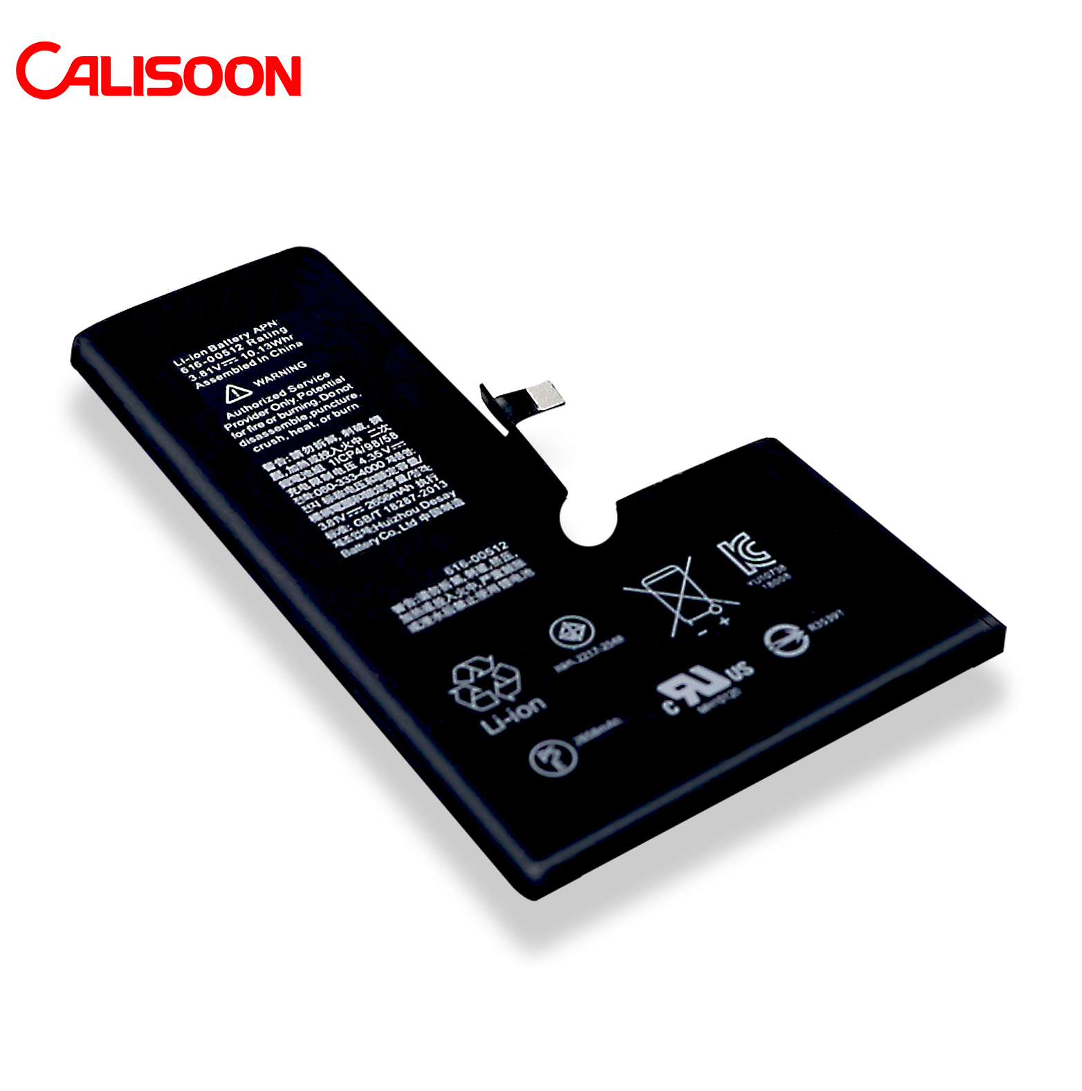 Calisoon оригинальный качественный полимерный аккумулятор для iPhone xs