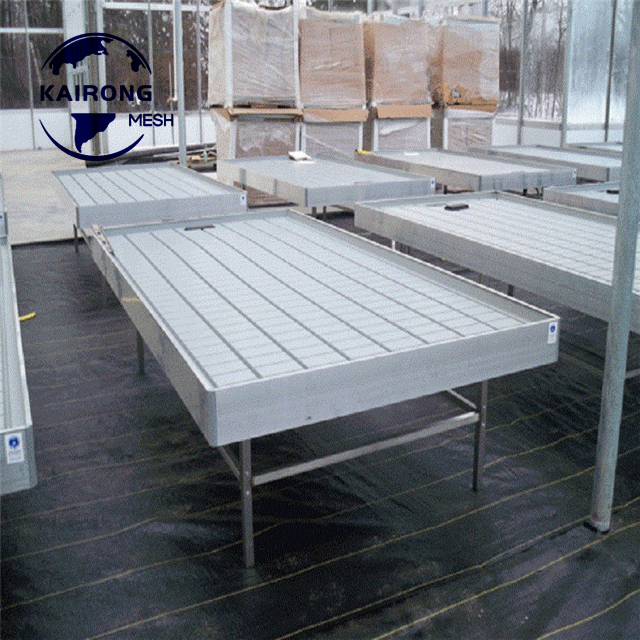 Professional Factory Hydroponic Growing System Ebb And Flow Rolling Bench