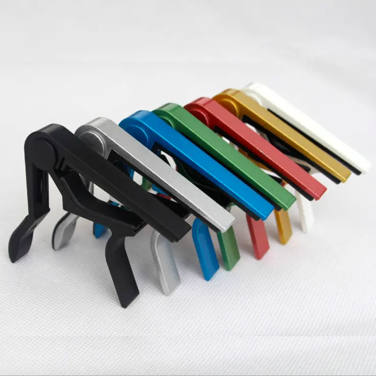 Wholesale Wood Acoustic Guitar Capo Aluminum Alloy Guitar Capo tuners