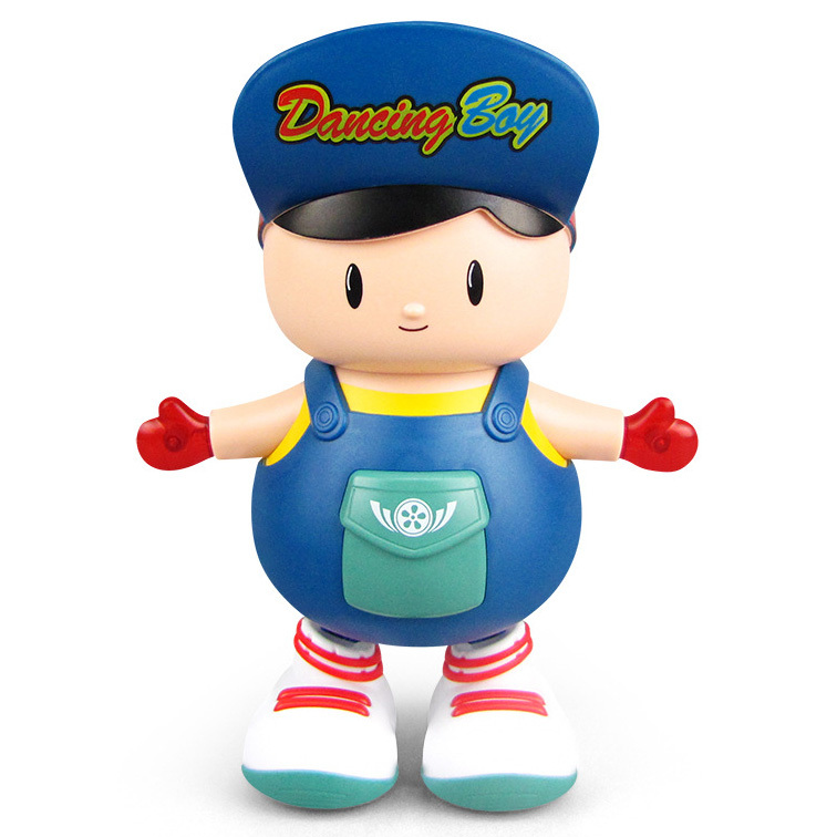 Early Educational Music Light New Electric Universal Dolls Toys Shaking Moving Cute Little Boy Dancing Toys for Kids