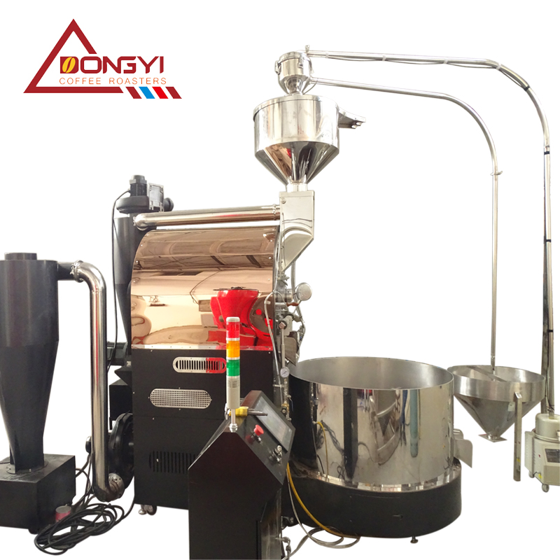 Dongyi food grade roasted coffee bean for commercial coffee roasters 15kg 25kg 50kg 120kg 200kg industry coffee roasting