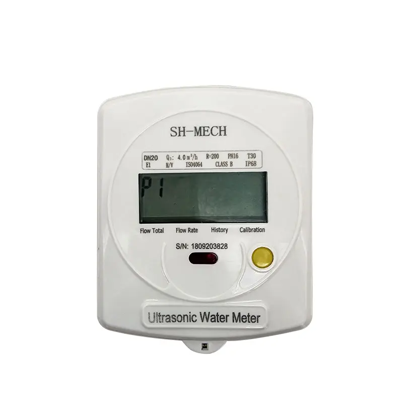 Water Meter Wireless Rs485 Modbus Water Flow Meter Small Size Ultrasonic Water Meter For Ground