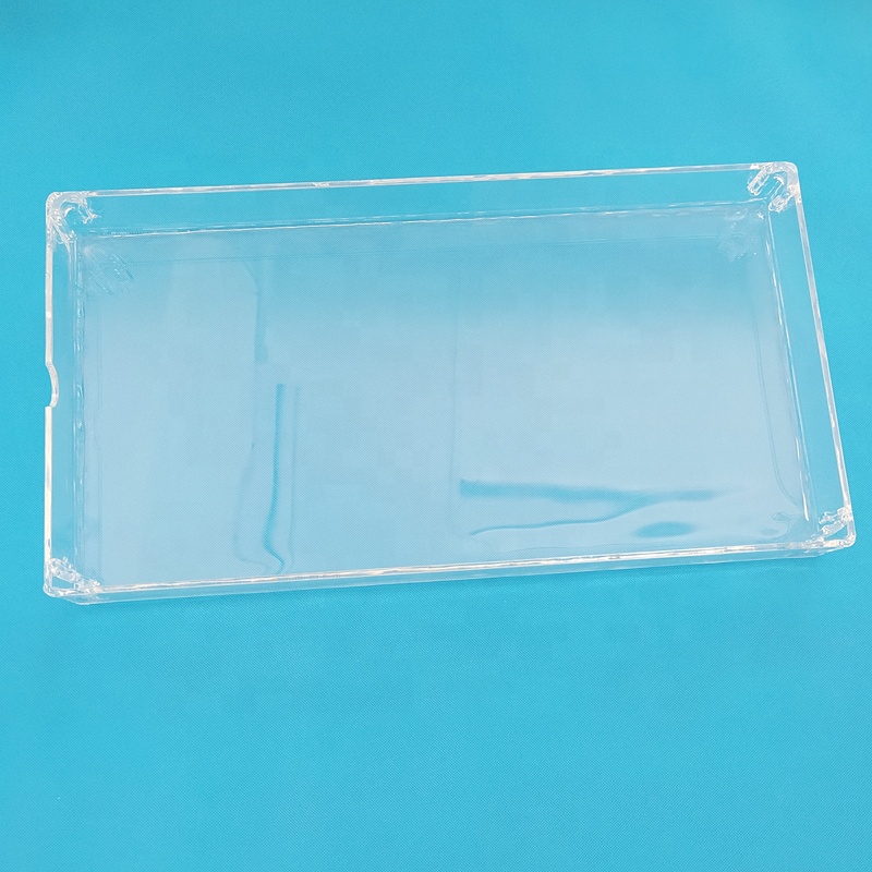 Clear Fused Quartz Glass Tray for Lab Pot Container