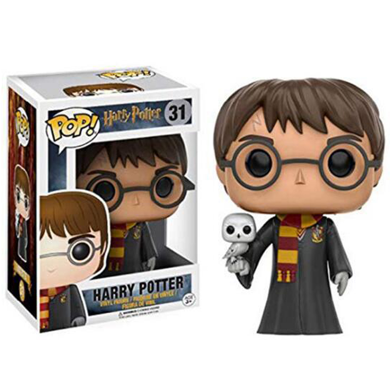 Funko Pop Гарри Поттер с шарфом и совой экшн-фигурка #31 коллекционные модели игрушек