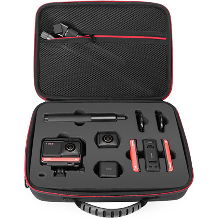 OEM Custom Ecofriendly Hard Shell EVA Foam Action Camera Case for Insta360 ONE R