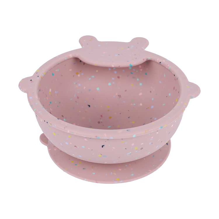 Baby Feeding Set Silicone BPA Free Tableware set Food Save Suction Bowl Spoon and Fork set for Baby kids