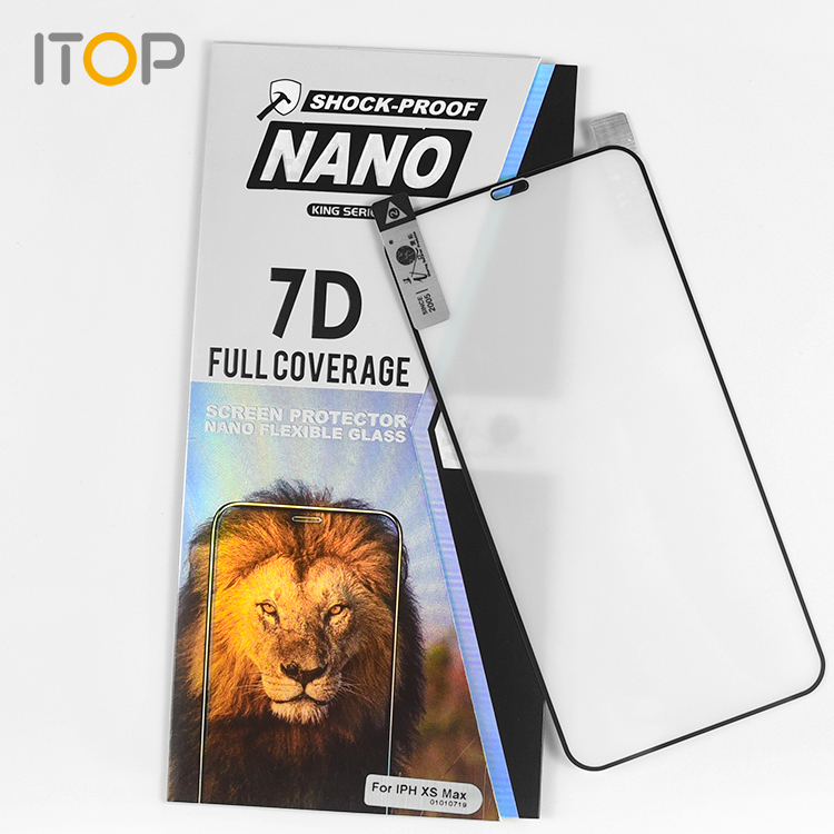 ITOP Гибкая Защитная пленка для экрана 9H Nano Защитная пленка для iPhone X XS Max XR 11 12 серии