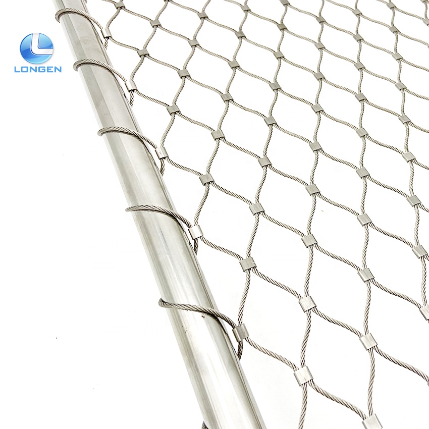 OEM AISI SS 316 кабель из нержавеющей стали, проволочная сетка/сетка с рукавами