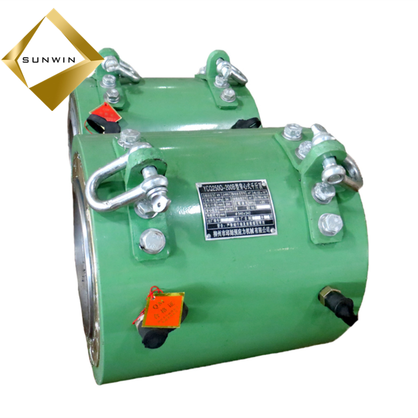 Multi strand 100T  150T  200T prestressed jack for pc strand