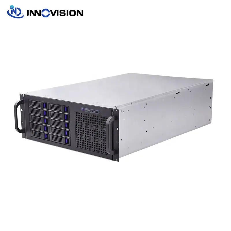 High density 10 Bays Harddisk storage server Hot Swap 4U Server Chassis supporting 12*13 motherboard