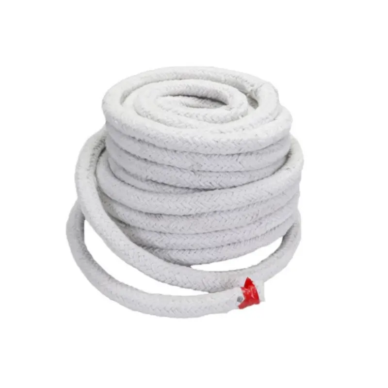 Customized High Temperature Gasket and Seal Square Braided Ceramic Fiber Rope Price