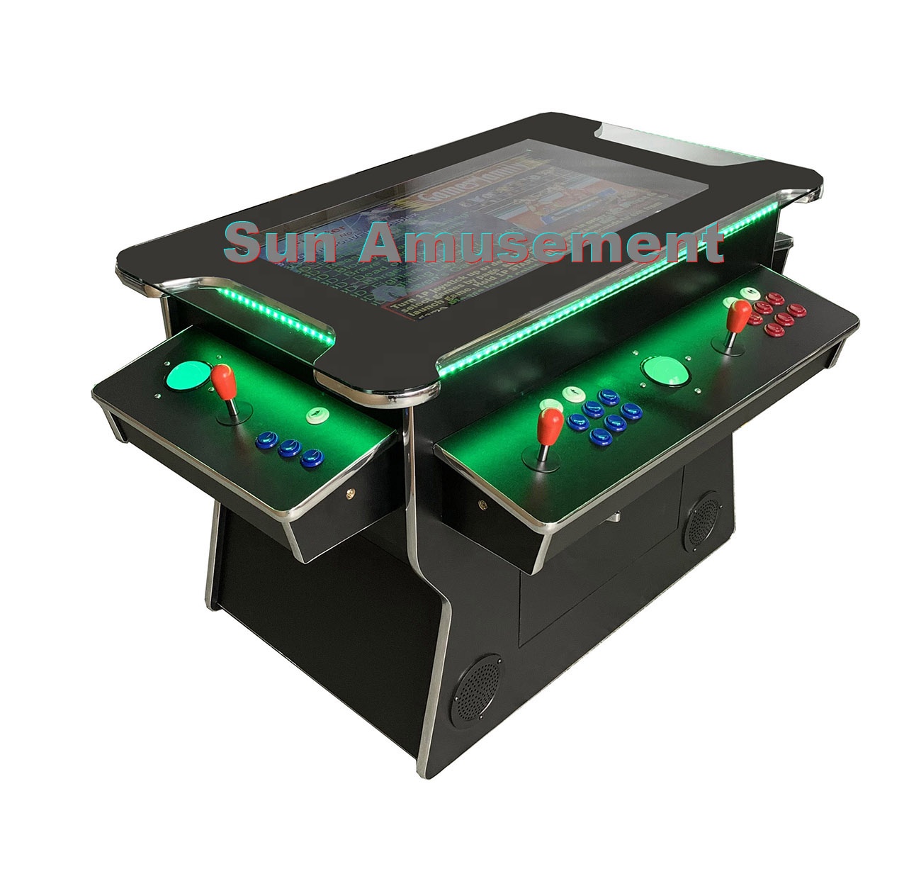 Оптовая продажа, 4 игрока, коктейльный стол для аркадных игр с наклонным экраном и 3500 играми