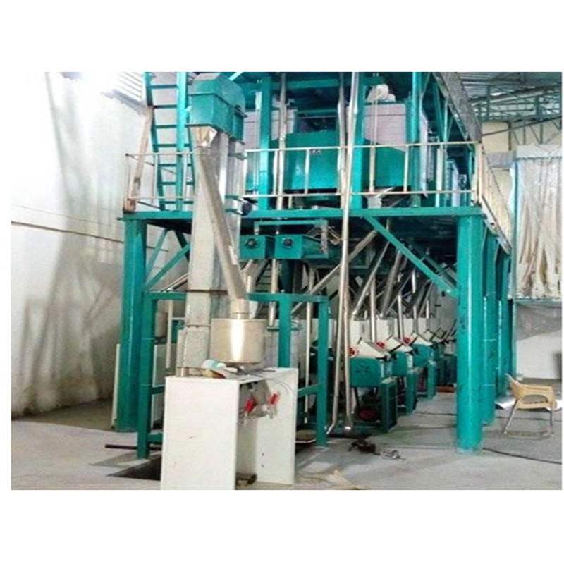 Automatic 40t/24h wheat flour mill roller milling machine