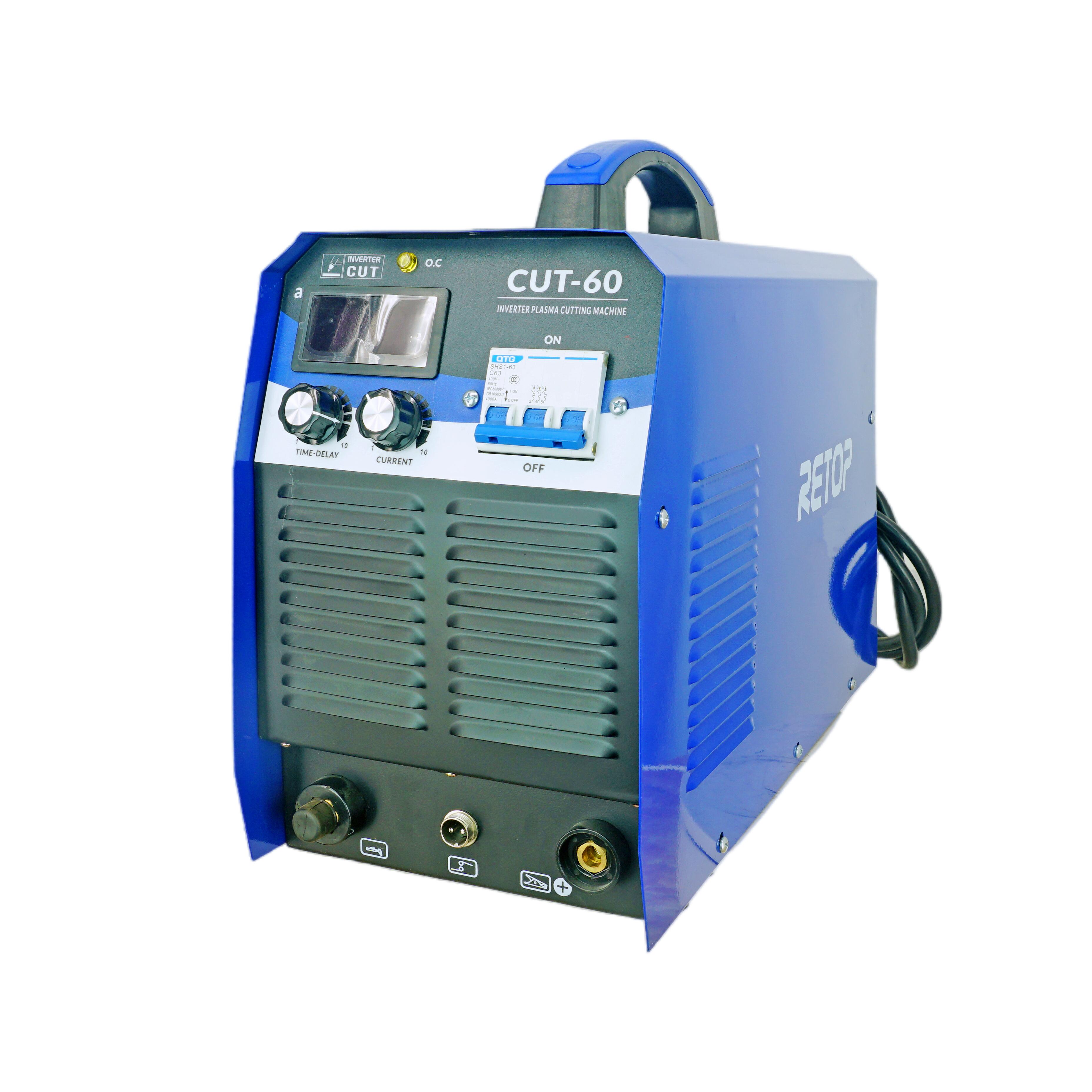 Industrial plasma cutting machine with max cutting 20mm input 220V long time cut CUT-60