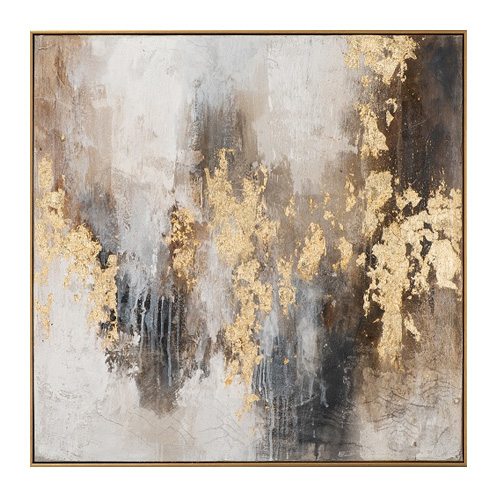 High quality handmade modern abstract oil painting with frame decorative oil painting for wall art