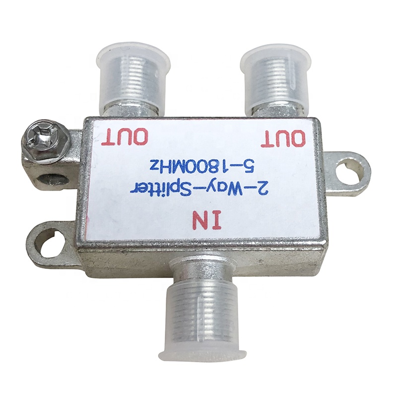 TOYOUMI Newly Developed Products 2-Way-Splitter 1.8G CATV Cable Splitter