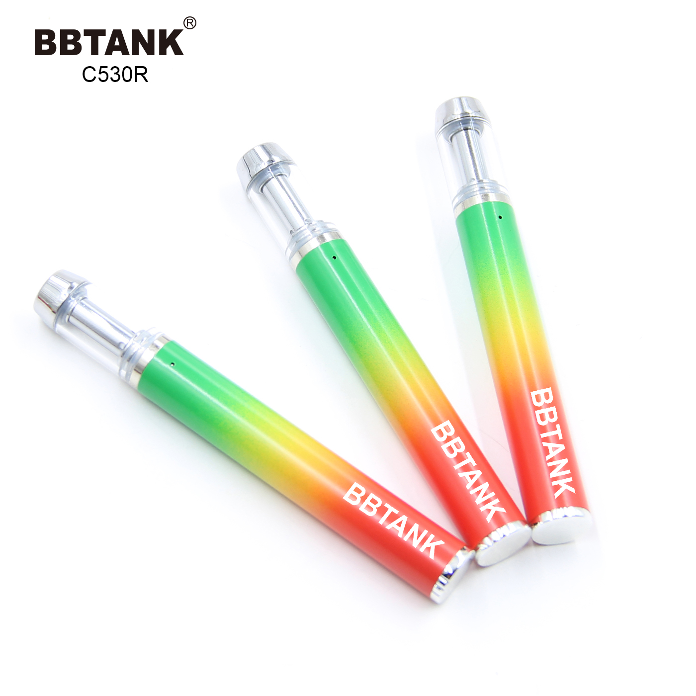 Масляная электронная сигарета BBTANK C530RB bbtank cbd с воздушным контролем, 800 затяжек, одноразовая электронная сигарета 1 мл