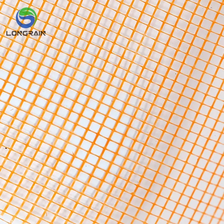 Orange 5x5mm Drywall Fiberglass Mosaic Tile Netting/glass Fiber Reinforcing Mesh/fiber Glass Mesh Roll