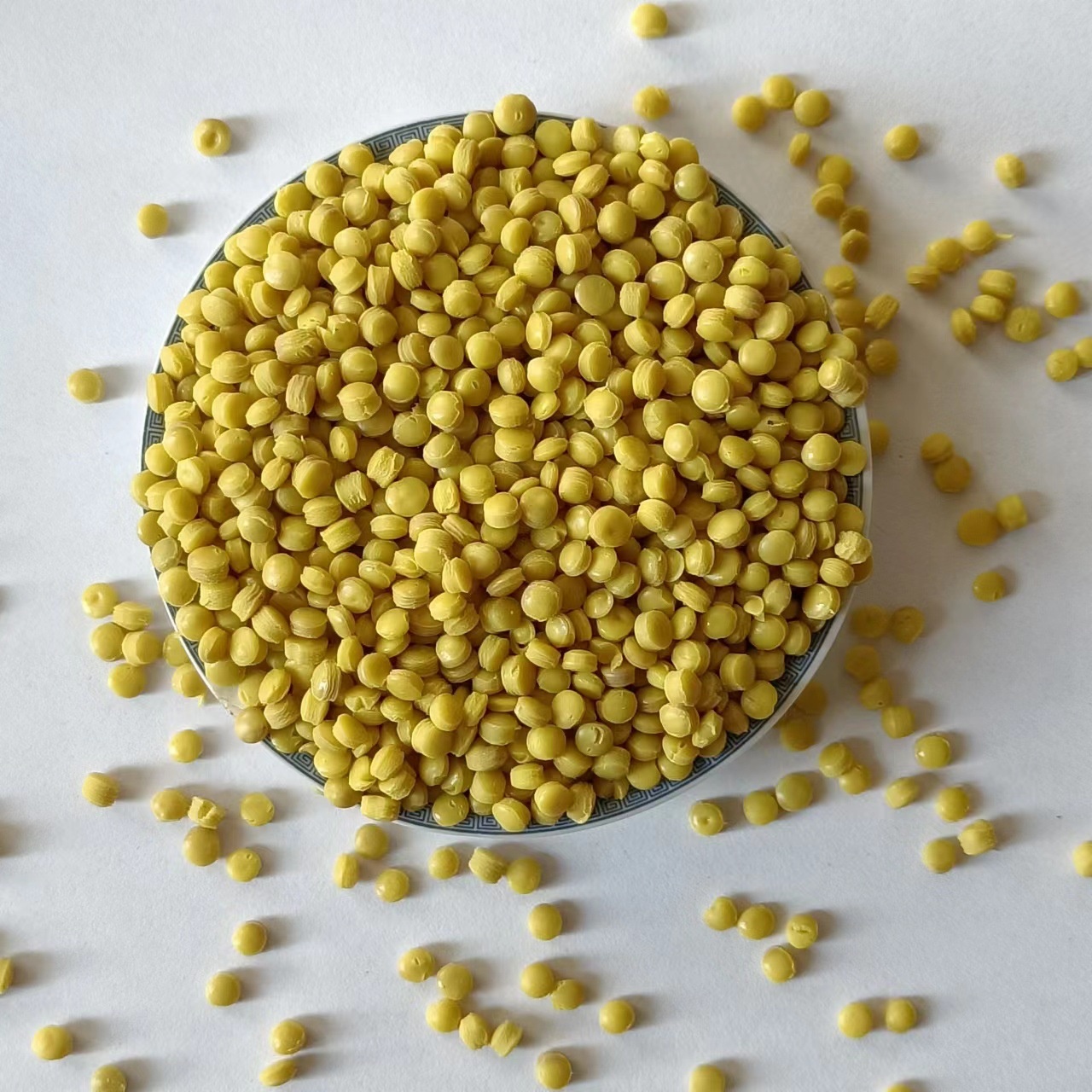 Повторно используемые пластиковые гранулы LDPE, 100% натуральная смола LDPE, гранулы