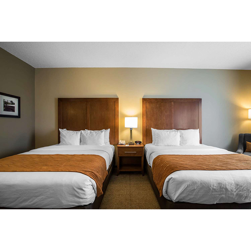 Comfort inn commercial hotel furniture bedroom set modern wood hotel furniture