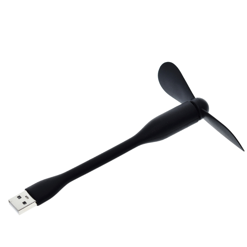 Лидер продаж, USB-вентилятор TZT, гибкий портативный съемный мини-вентилятор для всех блоков питания, USB-выход, USB-устройства
