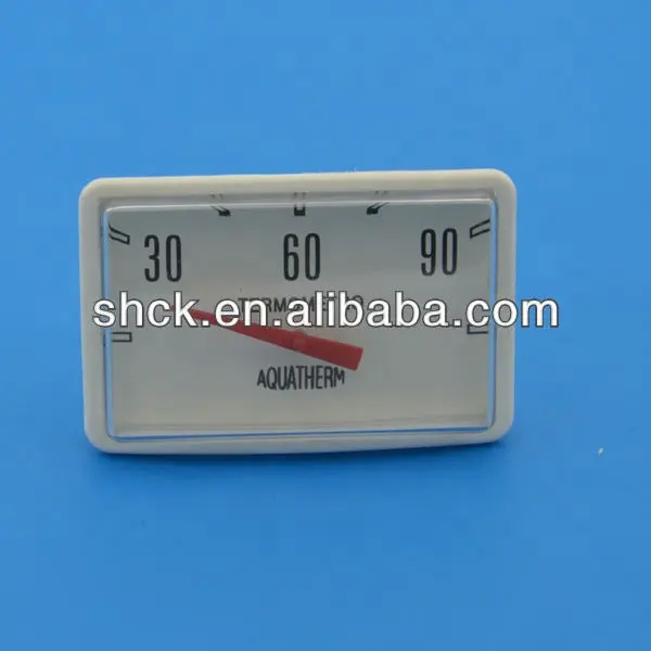 Electric water heater thermometer parts