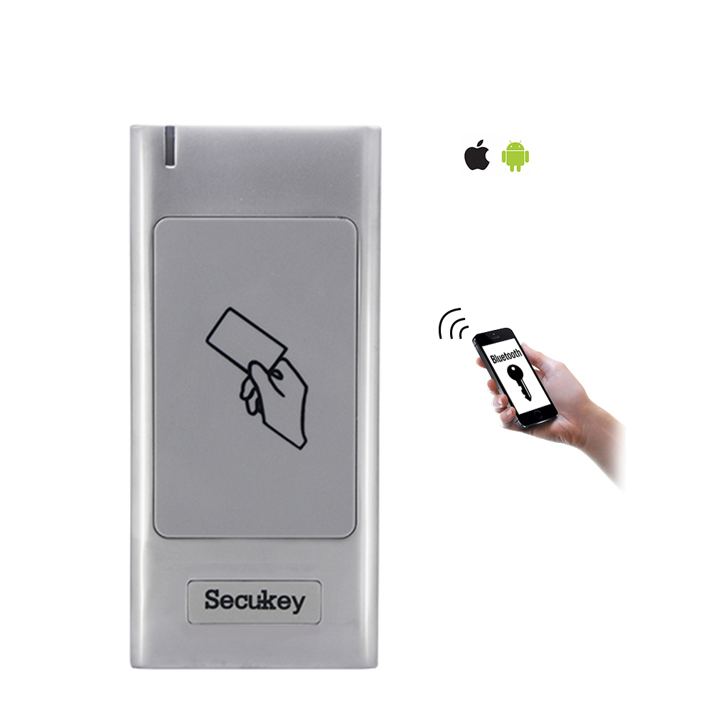Металлический IP66 wiegand 26/34 android bluetooth rfid считыватель