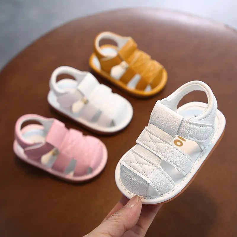 Новинка лета 2021, детские сандалии на мягкой подошве для младенцев, детские сандалии Baotou для мальчиков и девочек