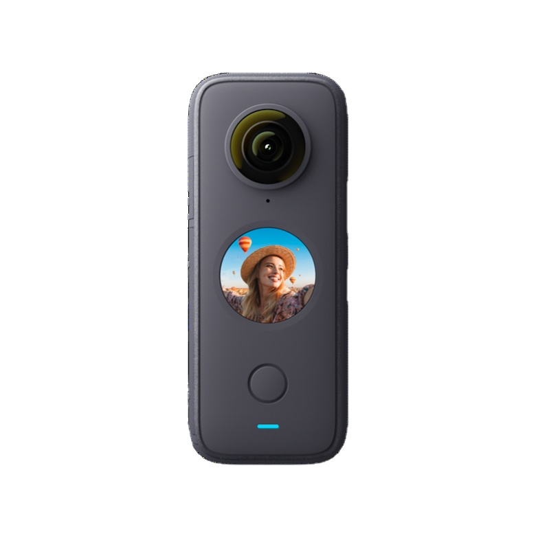 Оригинальный водонепроницаемый Ультраяркий сенсорный экран Insta 360, 10 м, AI редактирование, 5,7 K, 30 кадров в секунду, 80 минут, камера Insta 360 One X2, 64 ГБ