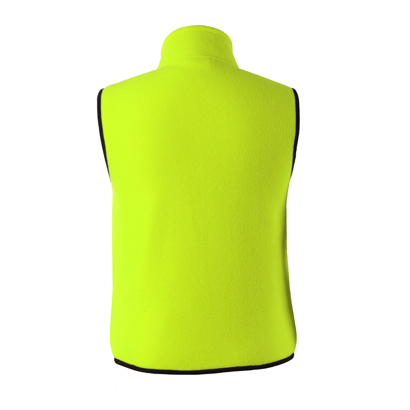 Оранжевый защитный жилет Hi Vis на заказ и жилет из флисовой ткани