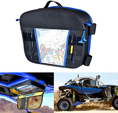 Maverick X3 Accessories  Maverick X3 Overhead Storage Bag Over Head Roof Organize Storage Bag Fits for For Maverick X3 MAX  Red