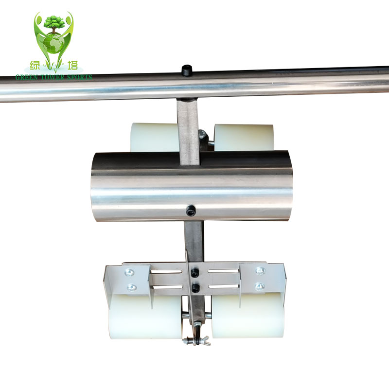 High efficiency Plastic runway marking taping machine Stadium scribing equipment