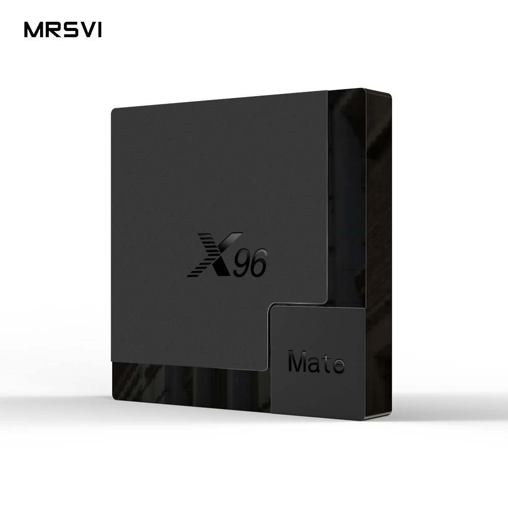X96MATE Smart TV Box Android 10,0 2,4G & 5G Dual wifi 4 Гб RAM 32 Гб 64 Гб ROM BT 4K Googl e Player Allwinner X96 mate Android TV Box