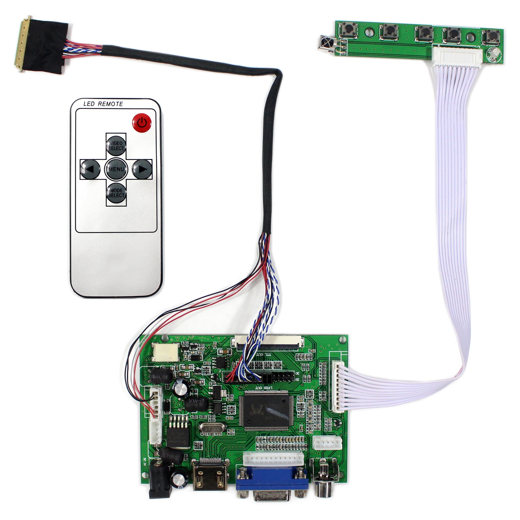 HD MI VGA + 2AV lcd-плата контроллера VS-TY2662-V1 для 10,1 дюймов 1280x800 M101NWWB R0 M101NWWB R3 M101NWWB R6