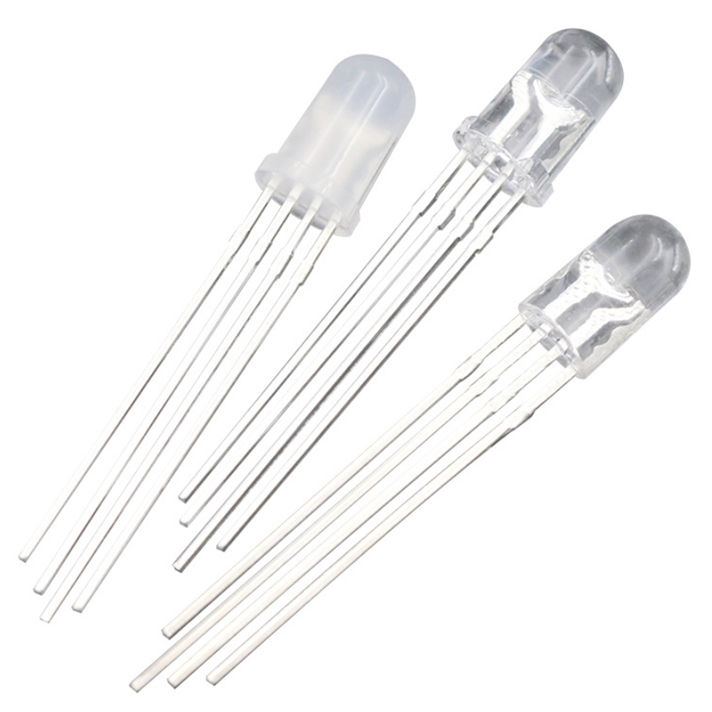 LED Diode Lights 3mm 4mm 5mm LED Lights Emitting Diodes Assortment for Arduino Bright White Red Blue Green Yellow