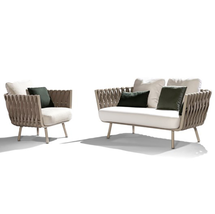 Outdoor aluminum garden patio furniture set