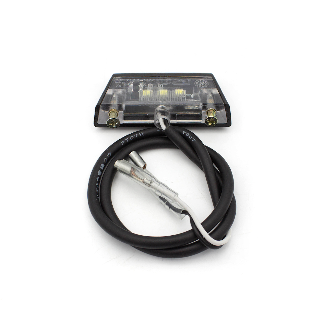 12V 3W Universal Top Plastic Motorcycle Led Tail Light Motorbike Accessories Signal Light