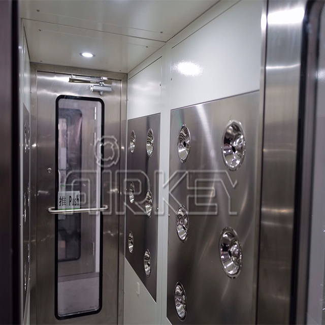 SS 304 clean room single person air shower