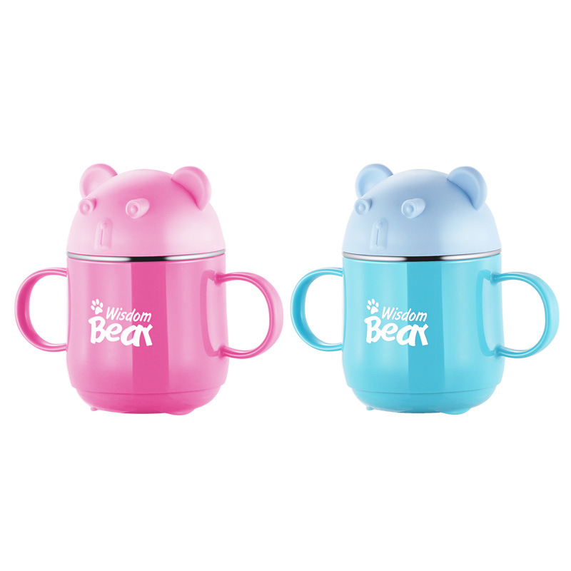 Children 304 stainless steel removable bottle kids mug