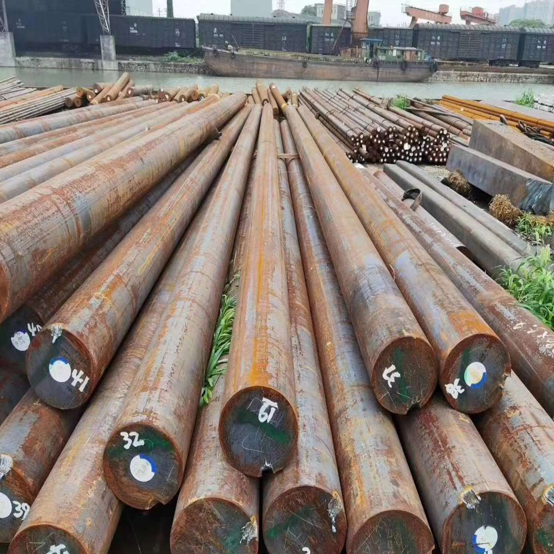 Индивидуальная обработка ASTM A283M ASTM A573M горячекатаная углеродистая сталь, круглый металлический стержень