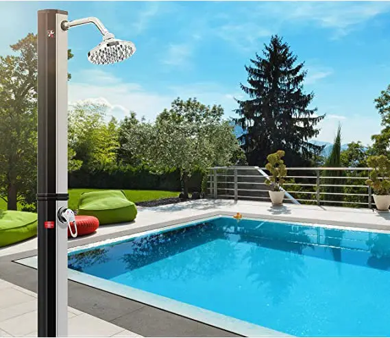 Solar Pool Showers Solar Shower For Swimming Pool Portable Outdoor Solar Camp Shower Garden Stainless Steel Shower