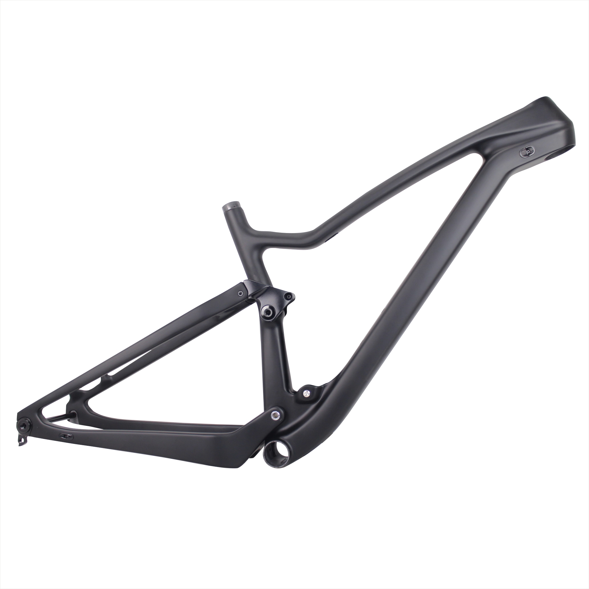 Рама для горного велосипеда Miracle T700 из углеродного волокна 29er, полностью подвесная рама для горного велосипеда 29er, китайская карбоновая рама для велосипеда fs029