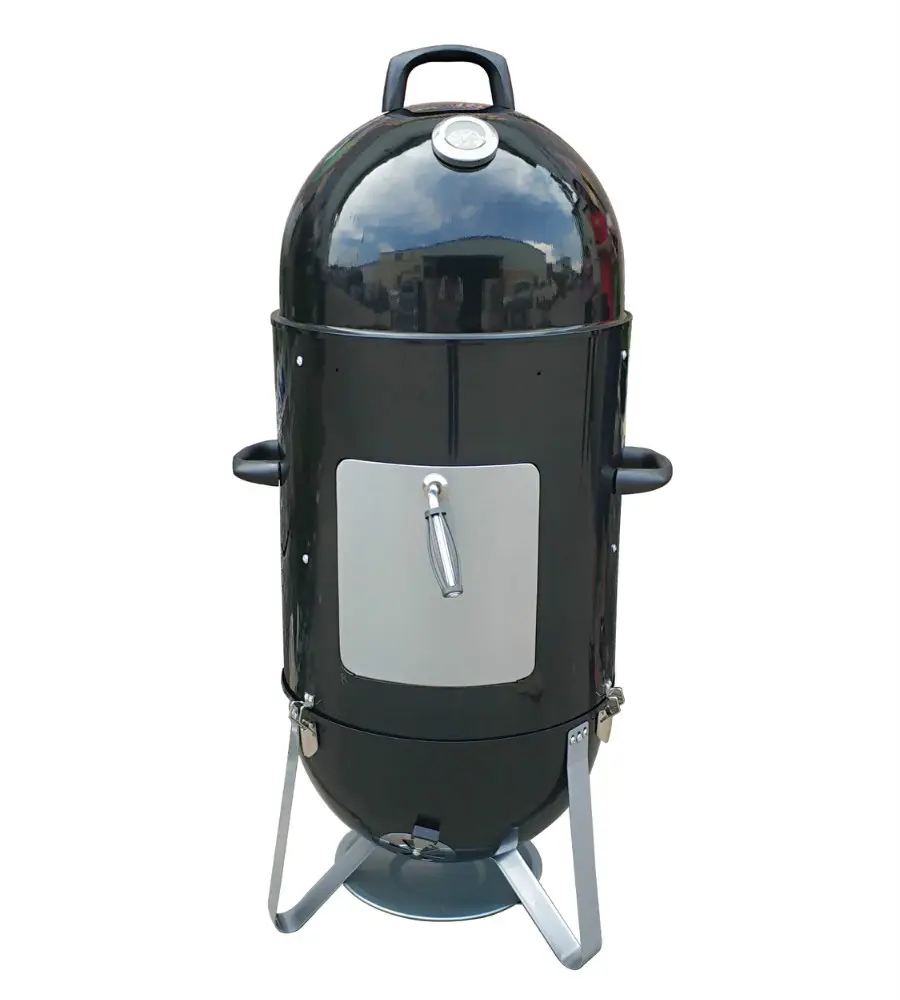 3 inch 1 Smokehouse BBQ Grill Charcoal Barbecue Smoker