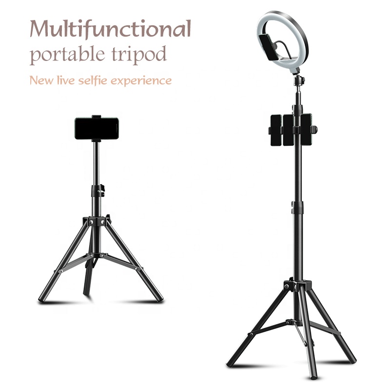 Good Material Multifunction Alportable TRI POD 2 Camera Tripod With New Live Selfe Experience
