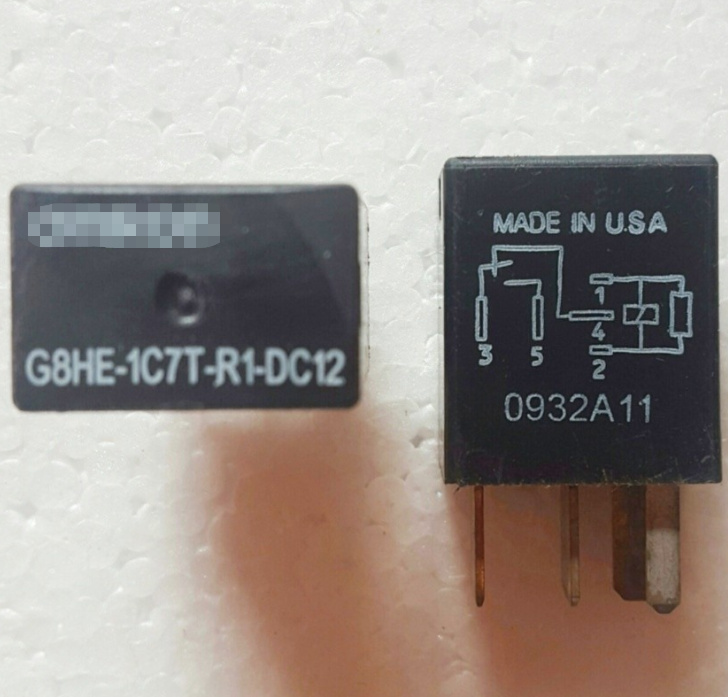 G8HE-1C7T-R1-DC12 12VDC 5PIN один на один с авто реле