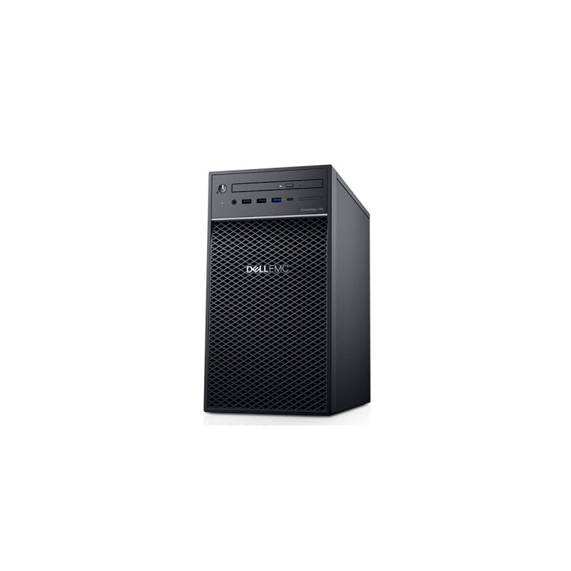 Dell T40 башня сервера (Ксеон E-2224g quad-core 3,5 ГГц 8G кода коррекции ошибок, размеры для возраста от 1 SATA DVDRW)
