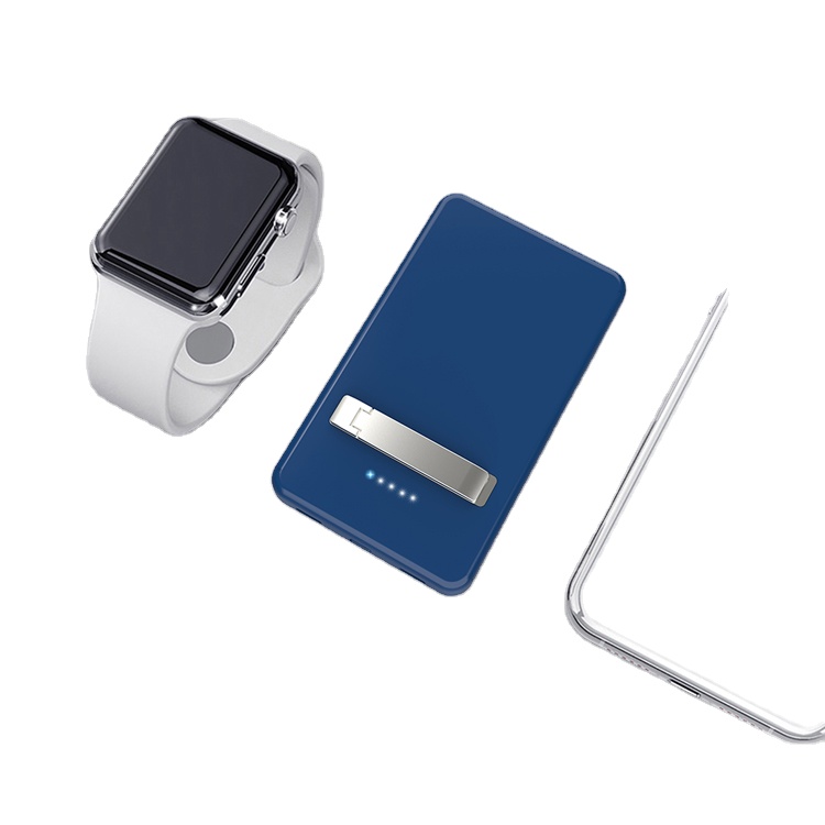 Маленький размер с большой емкостью 5000 мач для Magsafe 15 вт, беспроводной внешний аккумулятор с подставкой для Iphone 12