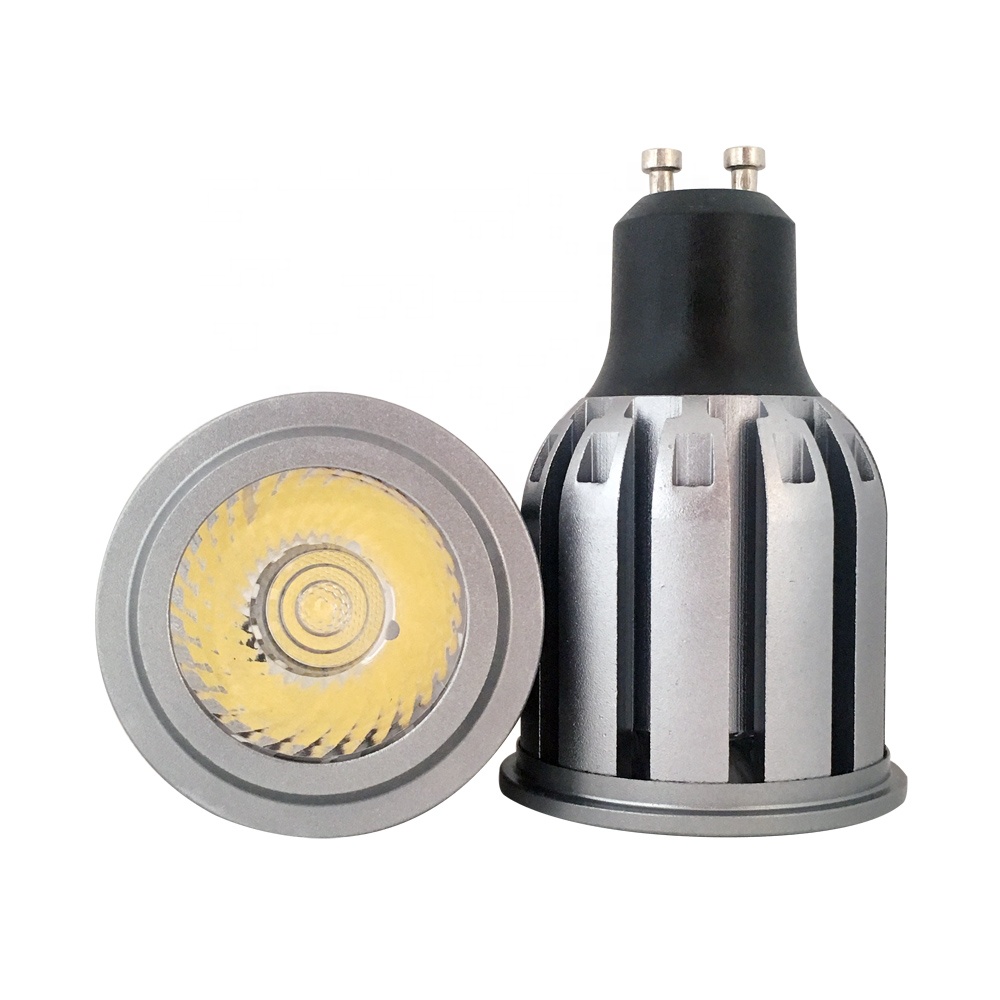 AC85-265V E27 GU10 12V MR16 7W небольшой светодиодный прожектор лампы Светодиодный прожектор с Bridgelux чип-диод лампочка