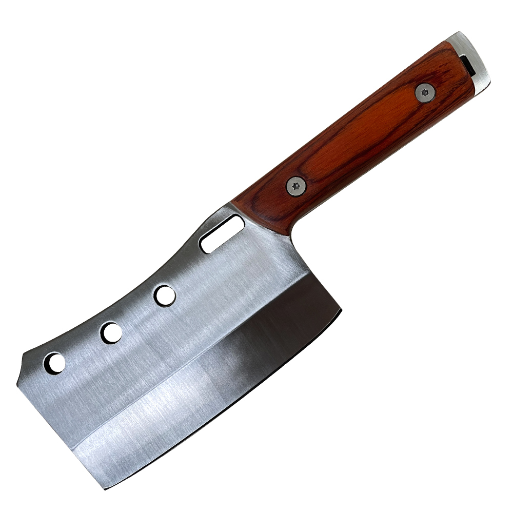 Full Tang Handmade Butcher Chef Kitchen High Carbon Clad Steel Cleaver Slicing Cooking Tool BBQ Camping Outdoor hunting knife