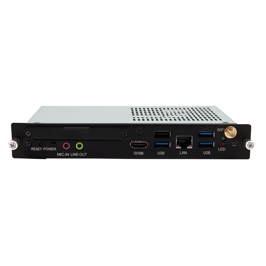 Zeroone DC 12-19V Digital Signage 4K OPS PC M121 Support Intel Skylake-U Core 6360U CPU OEM ODM